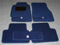 Коврики для салона с эмблемой Type R на Honda Civic 92-00 (синие)