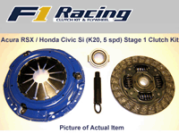 Комплект сцепления F1 RACING STAGE 1  на  RSX/K20
