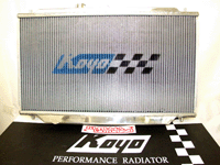 Радиатор алюминиевый KOYO для Acura RSX Honda DC5 5MT 6MT 2001 - 2004